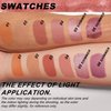 Nekoogirl Liquid Blush, Cream Blush for Cheeks, Matte Natural Blush, Lightweight, long-lasting, highly pigmented formula blushes for women. (#04, 25ml)