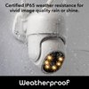 Geeni Lookout 2K Outdoor Security Camera, IP65 Weatherproof, WiFi Voice Control, 2K Quad HD Resolution, Night Vision, Motion Detection, Compatible with Alexa & Google Home