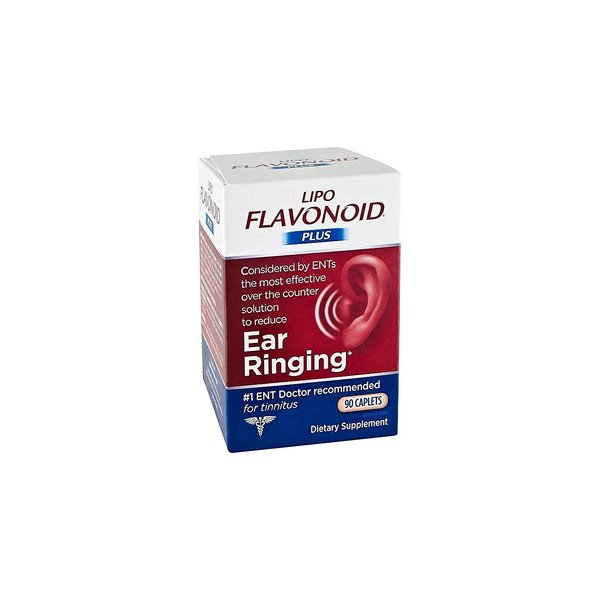 Lipo Flavonoid Plus Inner Ear Health Caplets, 90 Count