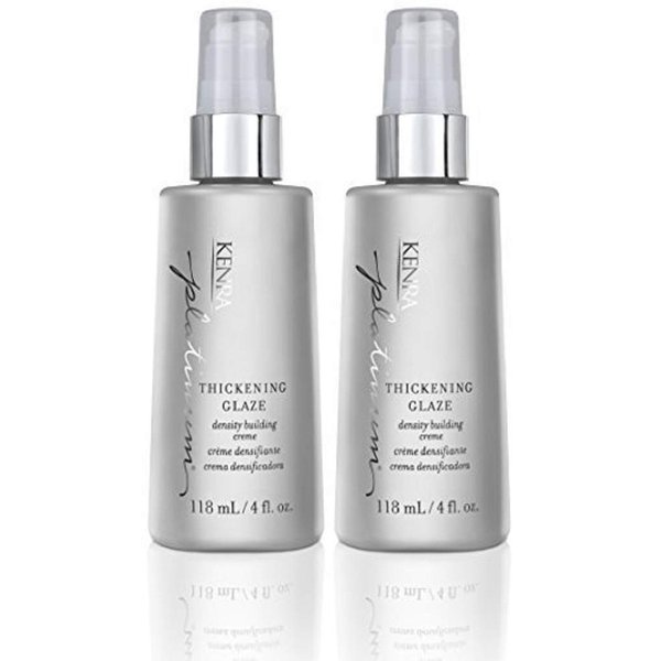 Kenra Platinum Thickening Glaze | Volumizing Styler | All Hair Types | 4 fl. Oz (2-Pack)