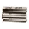 Tropical Shine Zebra Nail File 180/180 Grit (Fifty Pack)