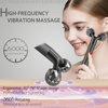 HEYFYV 3D Roller Face Massager Electric Facial Roller Massager Skin Care Face Roller Massager Tool