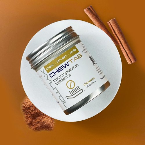 Weldental Chewtab Toothpaste Tablets Cinnamon