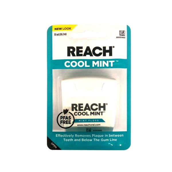 Listerine Dental Floss, Cool Mint, 6 Count