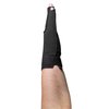 OTC Resting Splint Glove, 5 Finger Semi-Rigid Splints, Open Tips, Black, Right Hand, Medium
