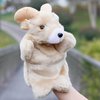 Hand Puppets Goat Plush Animals Toys for Imaginative Pretend Play Storytelling Gifts for Kids Boys Girls