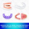 Retainer & Denture Cleaner Tablets - 1 Months Supply (36 pcs) Dental Retainers for Aligner - Mouth & Night Guards - False Teeth Whitening - Removes Odor & Plaque