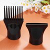 Ipetboom Hair Dryer Nozzle Blow - 2PCS Dryer Comb Attachment Hair Styling Tool Hair Dryer Parts - Hairdryer Detangle Brush Hairdressing Salon Styling Tool