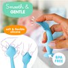Bumco Baby Bum Brush + Mini Diaper Cream Spatula with Case - BPA-Free Butt Spatula Baby, Soft Diaper Spatula, Baby Diaper Cream Applicator, Mom-Invented Diaper Bag Essentials, Butt Spatula