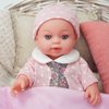 Miaio 12 Inch Newborn Baby Dolls Set of 12 Doll Accessories Feeding Combo Set, Feeding Bottle, Pacifier, Bib, Diaper, Skirt, Feeding Kit (E)