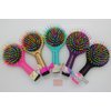 My Rainbow Hair Brush with Hair Tie. (PINK)