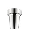 EASTROCK Trumpet Mouthpiece 3C Silver Plated Bullet Shape Vaccum Package