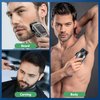 Tuanchuanrp Professional Hair Clippers for Men, Cordless Barber Clippers for Hair Cutting & Grooming, LED Display Hair Clippers and Trimmer Set for Barber Haircut with 8 Fade Taper Combs