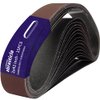 15 Pcs 2 x 42 Inch Assorted Aluminum Oxide Sanding Belt - 80/120/150/240/400 Grit