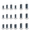 Electrolytic Capacitors 2.2uF 22uF 220uF 2200uF 6.3V 10V 16V 25V 50V 63V 100V 250V 400V Used in Toys Home Appliances Smart Meters Lighting Audio18Value 300Pcs XUANSN Capacitor Kit