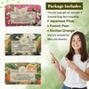 Wavertree & London Trio Gift Box (3 Bars) - 7oz Japanes Plum, French Pear and Sicilian Orange Scented Moisturizing French Triple Milled Natural Soap Bars - Pure Plant Oil Soap Bars for All Skin Types