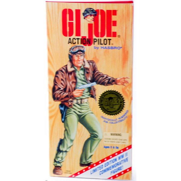 12" GI Joe Action Pilot Action Figure WWII 50th Anniversary Numbered Commemorative Edition (Hasbro 1995)