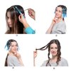 18Pcs Plastic Spiral Hair Perm Rod for Medium/Long Hair Barber Hairdressing Hair Rollers Styling Curling Perm Rod Hair Curler Salon Tools for Women Ladies Girls (7.3 Inch)