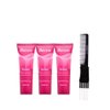 kuss Inebrya Shecare Repair Scalp Treatment (5.07 oz) with Teasing Comb Pack of 3