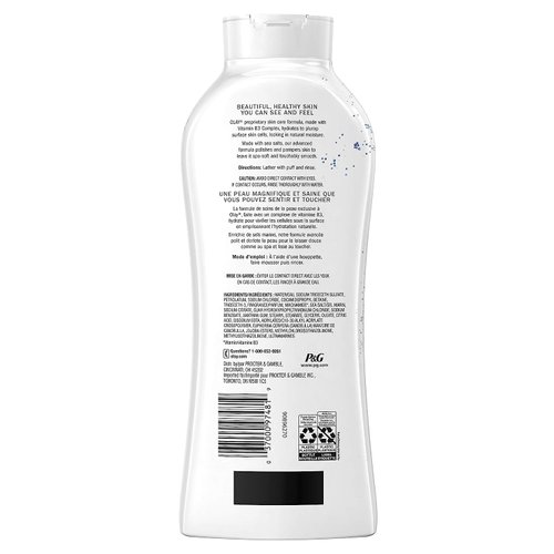 Olay Daily Exfoliating with Sea Salts Body Wash, 22 Fl Oz (Pack of 1)