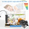 FEDOUR Submersible Aquarium Internal Filter, Filter with Water Pump for Fish Tank up to 35 Gallon (for 1-20 Gallon)