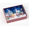 Peaceful Night Boxed Christmas Cards - 15 Cards & 16 Foil Lined Envelopes