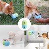 BSISUERM Pet Puzzle Toy Dog Treat Dispensing Cute Puppy Small Medium Dogs Interactive Chase Toy Pet Funny Enrichment Toys Food Ball for Dog Playing Training Slow Feeder Bowls