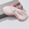 Silk Hair Scrunchies for Hairs Ties for Hair with 22mm 6A Grade Silk Sleep Mask Gift Pack Set - 100% Mulberry Silk Eye Mask with Silk Scrunchies Hair Ties Accessories