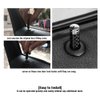 Rsept 4 Pieces Carbon Fiber Car Door Lock Knobs,Car Door Lock Knobs Pin Cover,Universal Door Lock Knob Pull Pins Car Interior Accessories,Pin Truck Door Locks Inner Lock Knob Pull Pins