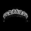 QXMYOO Princess Diana Crown for Women Cubic Zirconia Silver Diaries Tiara Royal Queen Crown Jewelry Bridal Headpiece Crystal Costume Accessories