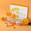 LAIKOU Skin Care Set Vitamin C Women Beauty Gift Sets Skin Care Kit with Cleanser, Toner, Serum, Eye Cream, Face Cream Travel Kit for Women Teen Girls Mom Daughter Birthday TSA-friendly Sizes 5pcs