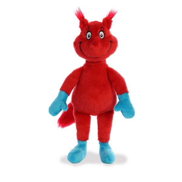 Aurora® Whimsical Dr. Seuss™ Fox in Socks Stuffed Animal - Magical Storytelling - Officially Licensed - Red 12 Inches