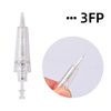 20pcs/Set Permanent Makeup Tattoo Needle Cartridges Disposable Eyebrow Cartridge Needles for Tatto Machine for Eyebrow Eyliner Lip (20pcs 3P)