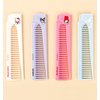 Generic Rat Tail Comb Cute Hair Comb Set for Kids Girl Toddler Baby Hair Comb Brush Portable Pink Comb (Purple)