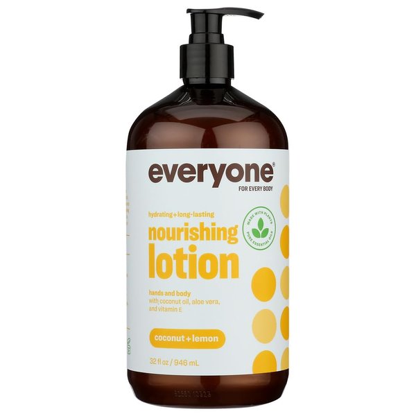 EO Essential Oil Products Everyone Lotion Coconut and Lemon -- 32 fl oz - 3PC