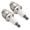 Powtol (Pack of 2) RJ19LM Spark Plug for Briggs Stratton 796112 802592 5095K Champion J19LM (868)