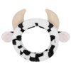 Cow Headbands for Washing Face Spa Makeup Head Band for Women Cute, Cow Skincare Headband Animal, Face Wash Hair Band for Girls Spa Party Favors Soft Fluffy Facial Head Wraps