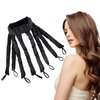 Bicico Heatless Hair Curler, 8 Removable Curling Claw Strips, Adjustable Headband, Soft Satin No Heat Curlers for Long Hair, Lazy Hair Curler, Heatless Curls for Women Curls Wave