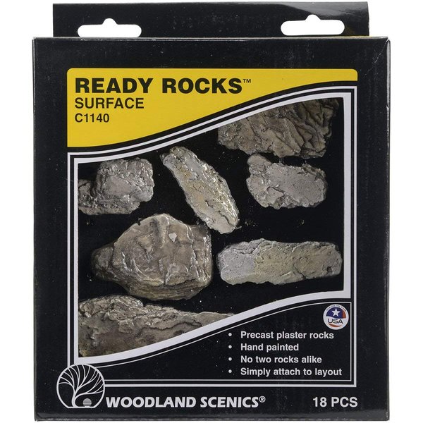 Woodland Scenics Ready Rocks-Surface 1, Transparent