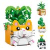 Myweyde Hamster Building Blocks, Animal Micro Mini Building Block Kit, Building Blocks of Animals and Plants, Mini Hamster Building Bricks for Adults & Boys & Girls (664Pcs)