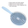Hair Detangling Brush, Round Soft Straightening Vented Brush Faster Blow Drying for Women, Salon Styling Hair Brushes Detangler Hair Comb for Curly Straight Wet Dry Hair