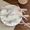 6 Pcs Bow Hair Clips Pink and Gray Alligator Clips Girls Pendant Hair Pins Barrettes Cute Hair Accessories MGPFERD