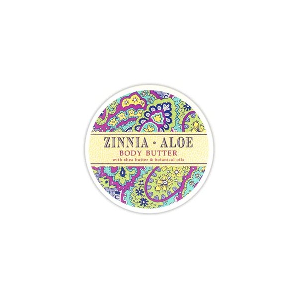 Greenwich Bay Trading Company Botanical Collection: Zinnia Aloe Butter Body Butter