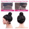 YMY Hidden Strap 360 Glueless Wigs Human Hair Pre Plucked Pre Cut Water Wave 180 Density HD Full Lace Front Wigs Human Hair With Drawstring 24 Inch Natural Hairline Frontal Wig For Women