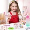 MOFUPG Decorate Your Own Water Bottle Kits for Girls Age 4-6-8-10, Unicorn Diamond Painting Crafts, Fun Arts and Crafts Gifts Toys for Girls Birthdays, Christmas, Back to School, Thanksgiving Gifts