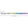 PANA 3D Kolinsky Nail Art Brush - Rainbow Glitter Handle, Size 5 - Acrylic Nail Art Sculpture Brush for Manicures Pedicure Salon Professional or Beginner