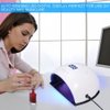 48W LED Nail Dryer Lamp Filfeel Machine Nail Art Tools for Nail Gel Polish Curing with Smart Sensor Manicure Pedicure Tool(US Plug)