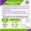 MARS WELLNESS CMC Joint Thumb Arthritis Brace - Restriction Thumb Support Brace Stabilizing Splint for Osteoarthritis and arthritis thumb splint - Small - Left Hand