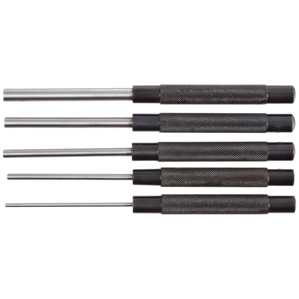Fowler 52-500-300-0, Extra Long 5 Piece Drive Pin Punch Set