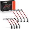 A-Premium High Heat Spark Plug Ignition Wires Set of 8 Compatible with Chevrolet Chevy GMC Silverado Suburban Sierra Tahoe Yukon V8 Engine Replace# 48322R